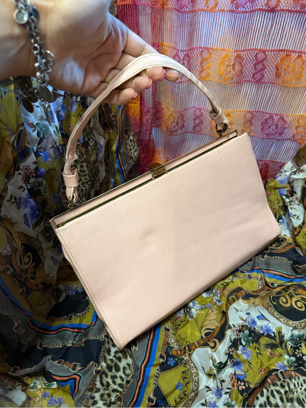 Sony Costumes Classic Blush Top-Handle Women’s Vintage Bag Aged